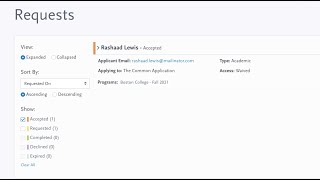 Common App for transfer recommenders overview [upl. by Gamali435]