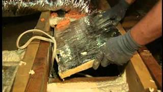 Weatherization Attic Air Sealing [upl. by Ielhsa]