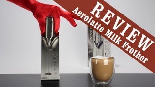 Aerolatte Milk Frother  Exclusive Review [upl. by Nasar]