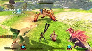 Monster Hunter Stories 2  CoOp Gameplay [upl. by Mich919]