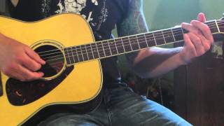 Staind  Its Been Awhile  Acoustic Guitar Lesson [upl. by Airemaj]