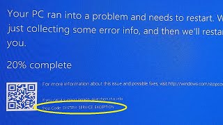 Fix SYSTEMSERVICEEXCEPTION BSOD on Windows 10 2020 [upl. by Yleve706]