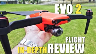 Autel EVO 2 Flight Test Review INDEPTH  How good is itREALLY [upl. by Olwena]