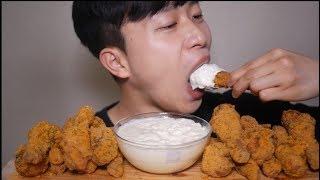 뿌링클소스 듬뿍 BHC뿌링클치킨닭다리입니다 리얼사운드 먹방ㆍASMR Korean Sweet Chicken Eating Sounds [upl. by Garges703]