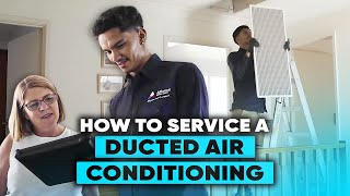 How to Service Your Ducted Air Conditioning the Right Way  StepbyStep Guide [upl. by Enak]