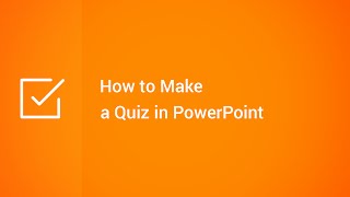 How to Make a Quiz in PowerPoint [upl. by Autry]