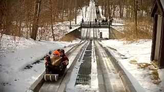 Toboggan Run at Pokagon State Park [upl. by Ariom414]