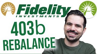 Fidelity Investments  How To Rebalance Your Portfolio  403b [upl. by Naneek]