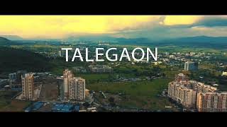 Talegaon Aerial View  2019 [upl. by Relyhcs]