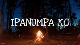 Oh Caraga  Ipanumpa ko Lyrics [upl. by Ahsurej]