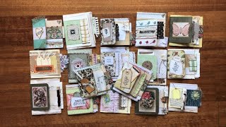 Scrappy Staggered Booklets for Junk Journals  DIY Ephemera PART 7 [upl. by Beverlie676]