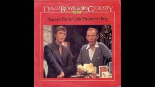 David Bowie amp Bing Crosby  Little Drummer Boy [upl. by Ocirnor]