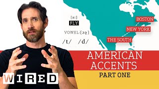 Accent Expert Gives a Tour of US Accents  Part One  WIRED [upl. by Atilam]