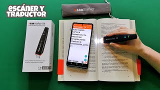 ScanMarker Air Lápiz escáner que copia traduce y lee 📃🖍📲 [upl. by Amando271]