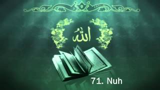 Surah 71 Nuh  Sheikh Maher Al Muaiqly [upl. by Lerej]