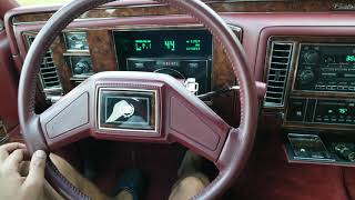 1992 Cadillac Brougham  Driving [upl. by Plunkett]