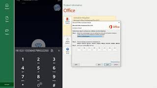 tutorials how to activate office 2019 by phone [upl. by Anirbed293]