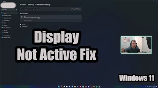 Windows 11 Help  Display isnt active FIX [upl. by Von242]