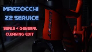 Marzocchi Z2 Service and Seal Change [upl. by Parthenia535]