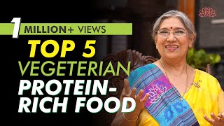 Protein Rich Vegetarian Diet  Dr Hansaji Yogendra [upl. by Yrrok]