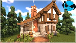 Minecraft How To Build A Medieval Blacksmith Minecraft Build Tutorial [upl. by Etak]