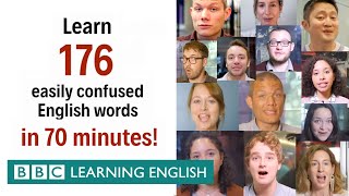 BOX SET Learn 176 easily confused English words in 70 minutes [upl. by Celia865]