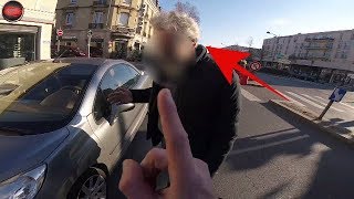 Accident avec un MOTARD de la POLICE et il la ramène [upl. by Aziar]