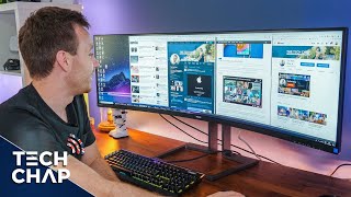 Is Super Ultrawide Too Wide Philips 499P9H Full Review  The Tech Chap [upl. by Lunette]