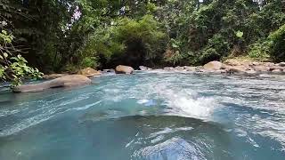 Tubing  Rio Celeste  Costa Rica [upl. by Ahsiakal]