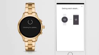 Michael Kors Access Runway Smartwatch  Set Up [upl. by Joane]