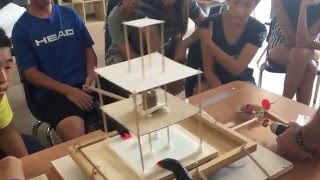 Earthquakeproof Building design Grade 8Science project [upl. by Elidad]