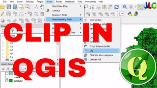 Clip a Raster Layer in QGIS three different ways [upl. by Raddie]