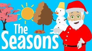 Seasons  Seasons of the Year  The Four Seasons  Spring  Summer  Autumn  Winter [upl. by Ahsitauq]