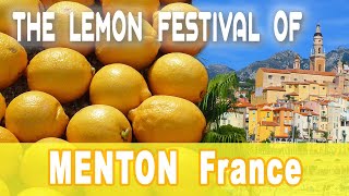 Menton Lemon Festival the French Rivieras Citrus Carnival [upl. by Allecnirp]