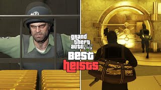 GTA 5  Best Heists TOP 5 [upl. by Chesna]