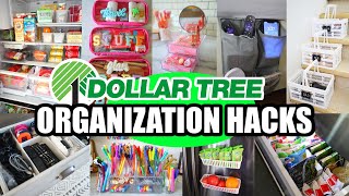 20 Dollar Tree Organization Hacks that are ACTUALLY useful [upl. by Redman]