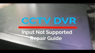 Proxe CCTV iDVR quotinput not supportedquot  Setting Resolution Guide [upl. by Gunther]