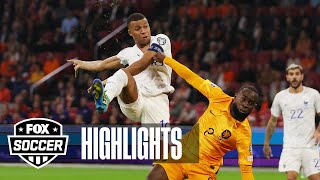 Netherlands vs France Highlights  European Qualifiers [upl. by Nylahs]