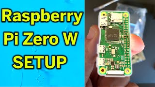 Raspberry Pi Zero W Setup [upl. by Annekim]