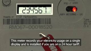 How to Read an Electronic Meter [upl. by Manoop185]