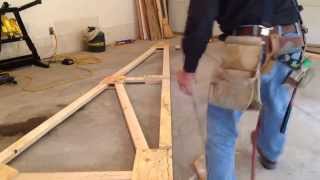 Build your own wood trusses [upl. by Trumann]