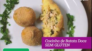 Viver Bem  Receita Coxinha sem Glúten [upl. by Akiria826]