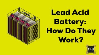 Lead Acid Battery How Do They Work  Working Animation  Electrical4U [upl. by Sucy200]