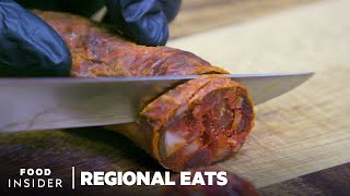 How Traditional Spanish Chorizo Is Made  Regional Eats [upl. by Sandler]