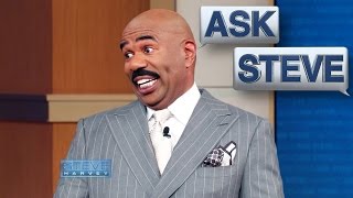 Ask Steve Mind your damn business  STEVE HARVEY [upl. by Yerhpmuh545]