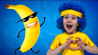 Banana  WOW Sesha family Kids Songs [upl. by Blumenfeld285]