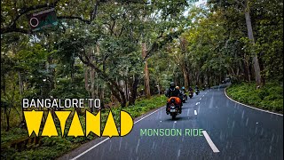 Bangalore  Wayanad  Monsoon  Bike Trip  BMR 100th Ride [upl. by Mayrim]