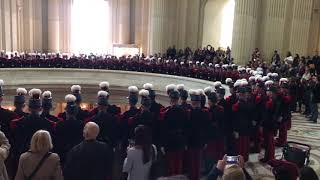 Les Invalides Napoleon’s Tomb Military Induction Ceremony [upl. by Ecirehc391]