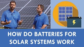 How Do Batteries for Solar Systems Work [upl. by Edelman]