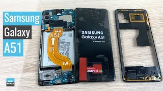 Samsung Galaxy A51 Screen Replacement  Replacing A51 Broken Display [upl. by Comstock]